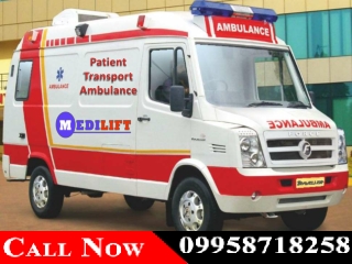 Medilift Ground Ambulance in Bokaro and Dhanbad - Available with Amazing Transportation Facility