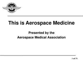 Aerospace Medicine