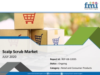 Market Dynamics to Escalate Demand for Scalp Scrub Throughout 2020 - 2030