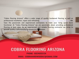 Flooring Contractors in Arizona