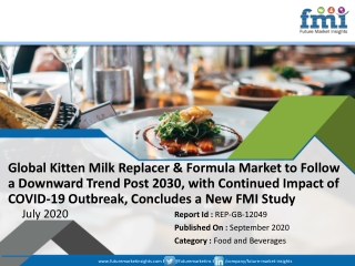 Kitten Milk Replacer & Formula Market