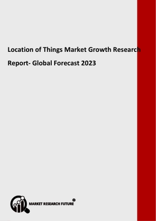 Location of Things Market Growth