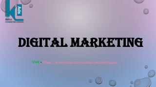 Digital marketing