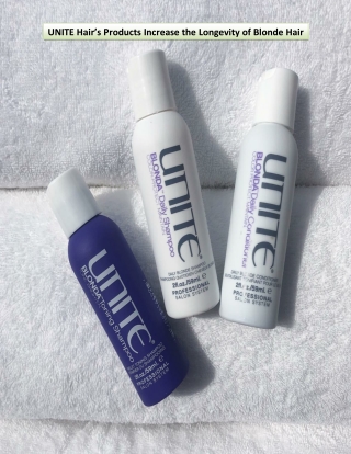 UNITE Hair’s Products Increase the Longevity of Blonde Hair