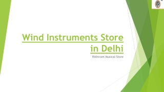 Wind Instruments Store in Delhi