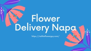 Flower Delivery Napa