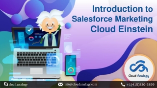 Introduction to Salesforce Marketing Cloud Einstein