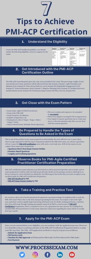 [2020] 7 Tips to Achieve PMI-ACP Certification