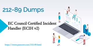 EC-Council Certified Incident Handler 212-89 Dumps