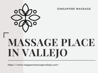 Best Massage in Vallejo