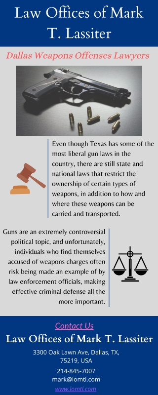 Dallas Weapons Offenses Lawyers