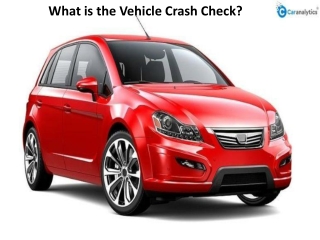 How to use car accident record check to examine car crash in England?
