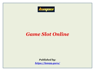 Game Slot Online