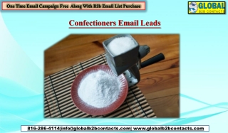 Confectioners Email Leads