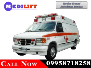 Get Medilift Ground Ambulance Patient Transfer Service in Ranchi and Jamshedpur with ICU Facility