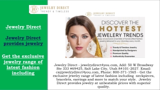 Jewelrydirect4you.com - Ph 800-371-1565