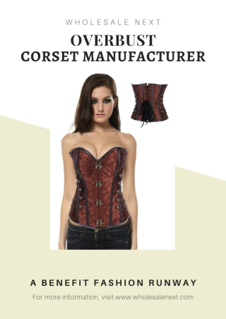 Online Shopping from Overbust Corset Manufacturer