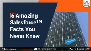 5 Amazing Salesforce Facts You Never Knew