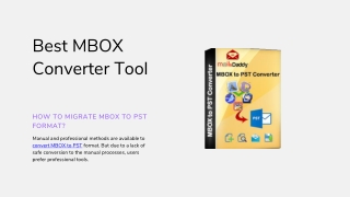 Best MBOX Converter