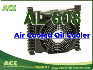 Air Cooled Oil Cooler  - AL 608