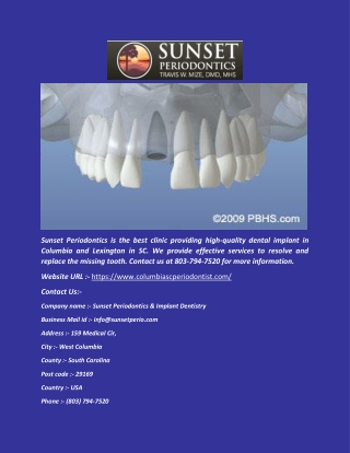 Full Mouth Reconstruction in Columbia, SC  - - -   (columbiascperiodontist)
