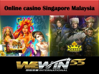 Another perk of playing at an online casino Singapore Malaysia