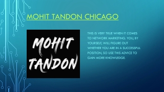 mohit tandon chicago