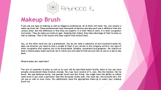 Makeup Brush