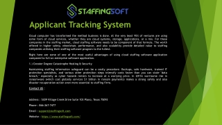 Resume Tracking Software