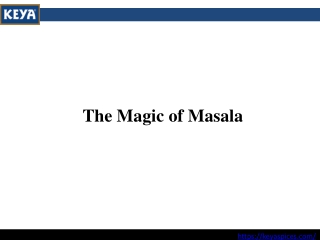 The Magic of Masala