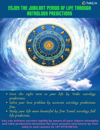 Enjoy the jubilant period of life through astrology predictions