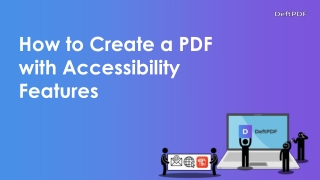 How to Create an Accessible PDF