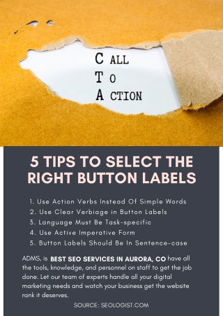 5 Tips To Select The Right Button Labels