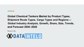 Chemical Tankers Market growth opportunity and industry forecast to 2026