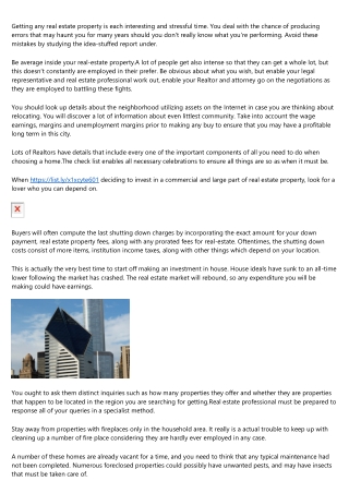 Excellent Suggestions For Deciding on The Most Effective Property To Buy