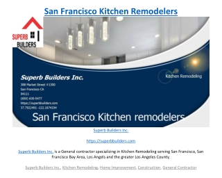 San Francisco Kitchen Remodelers