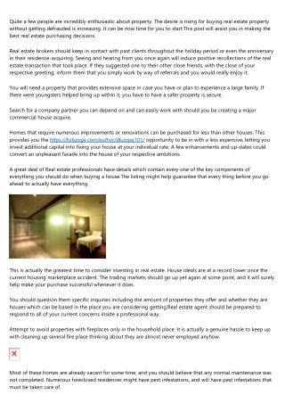 Questions About Residence Acquiring-Then Consider These Tips!