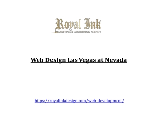 Web Design Las Vegas Nevada