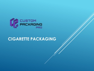 Cigarette Packaging