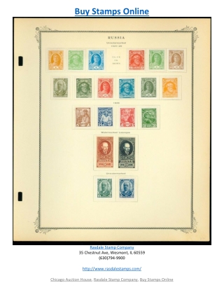 Buy Stamps Online