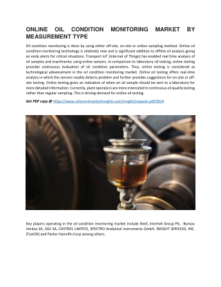 ONLINE OIL CONDITION MONITORING MARKET BY MEASUREMENT TYPE