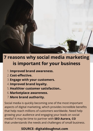7 reasons why social media marketing is important for your business