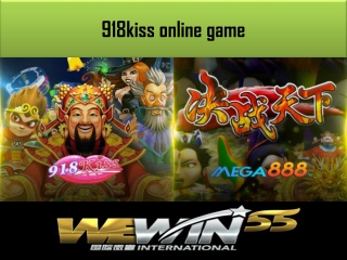 can help you to win 918kiss online game
