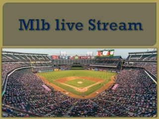 Mlb live Stream