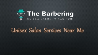 unisex salon services near me