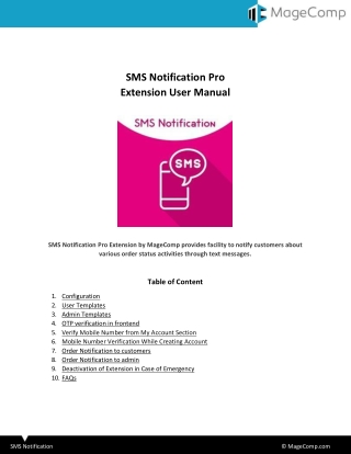 Magento 2 SMS Notification Pro