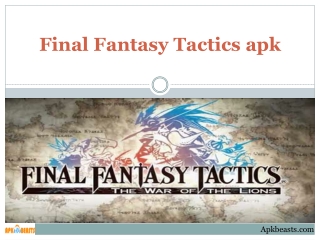 Final Fantasy Tactics