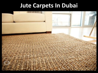 Jute Carpet Dubai