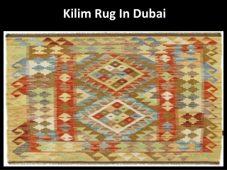 Kilim Rugs in Dubai