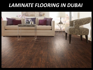 Laminate Flooring in Dubai
